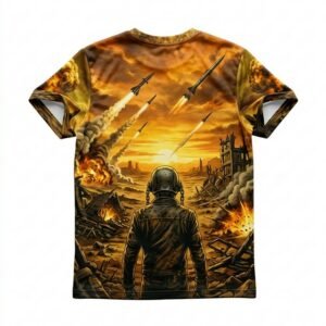 Remera Megadeth – Rust in Peace - Detalle