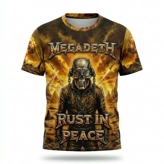 Remera Megadeth – Rust in Peace