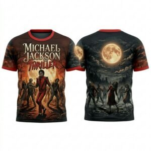Remera Michael Jackson – Thriller - Detalle
