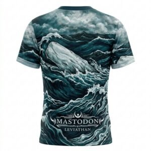 Remera Mastodon – Leviathan - Detalle
