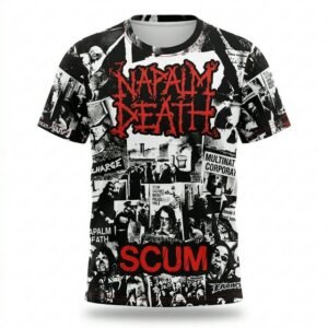 Remera Napalm Death - Scum
