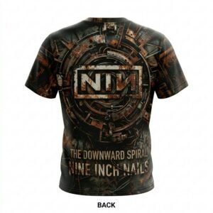 Remera Nine Inch Nails – The Downward Spiral - Detalle