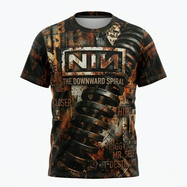Remera Nine Inch Nails – The Downward Spiral