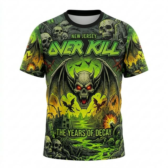 Remera Overkill – The Years of Decay