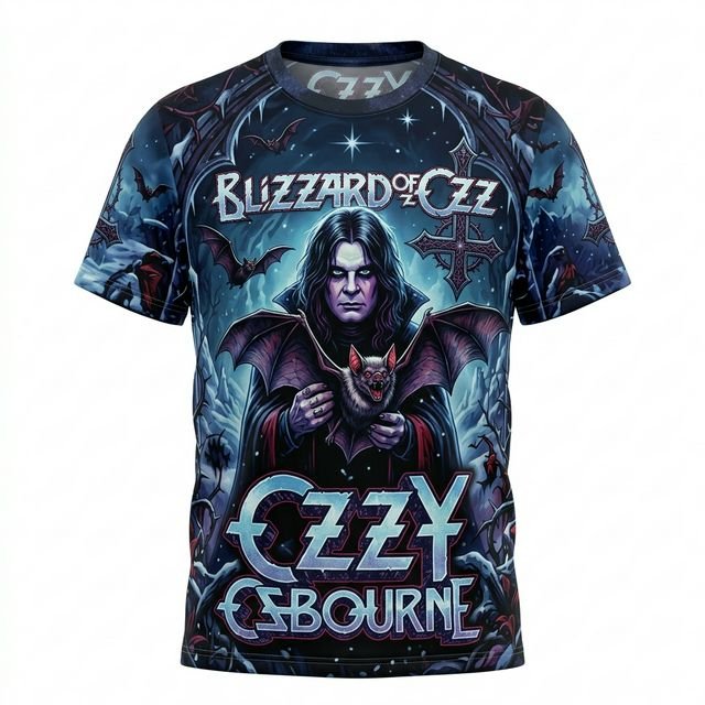 Remera Ozzy Osbourne – Blizzard of Ozz