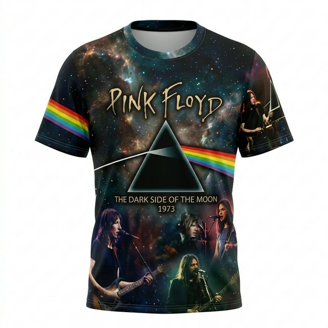 Remera Pink Floyd – The Dark Side of the Moon