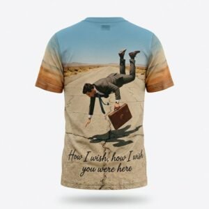 Remera Pink Floyd – Wish You Were Here - Detalle