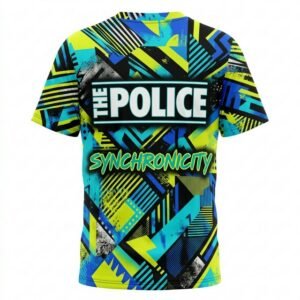 Remera The Police – Synchronicity - Detalle