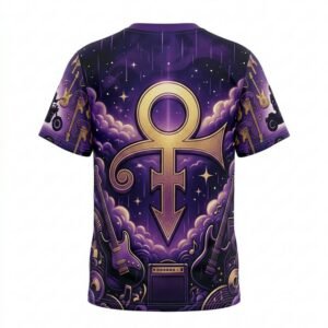 Remera Prince – Purple Rain - Detalle