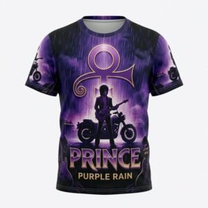 Remera Prince - Purple Rain