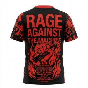 Remera Rage Against the Machine - Detalle