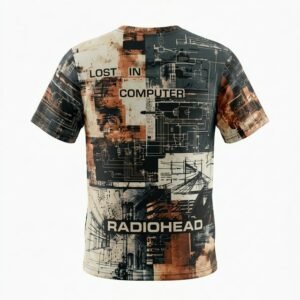 Remera Radiohead – OK Computer - Detalle