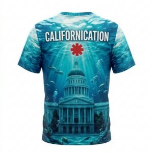 Remera Red Hot Chili Peppers – Californication - Detalle