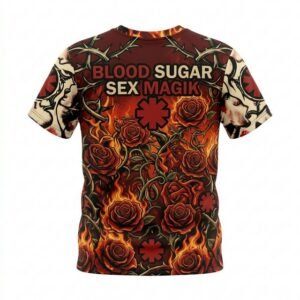 Remera Red Hot Chili Peppers – Blood Sugar Sex Magik - Detalle
