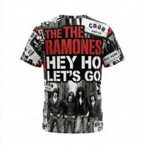 Remera The Ramones - Detalle
