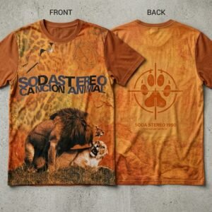 Remera Remera Soda Stereo – Canción Animal - Detalle