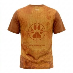 Remera Remera Soda Stereo – Canción Animal - Detalle