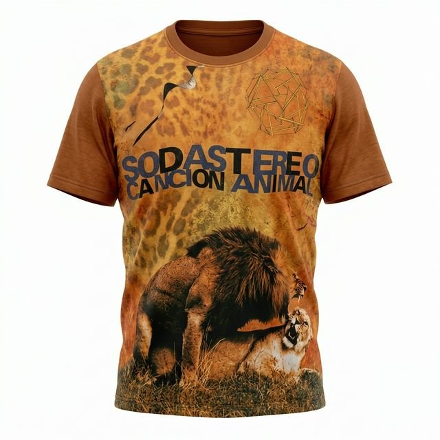 Remera Remera Soda Stereo – Canción Animal