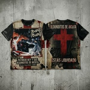 Remera Patricio Rey y sus Redonditos de Ricota – ¡Bang! ¡Bang! - Detalle