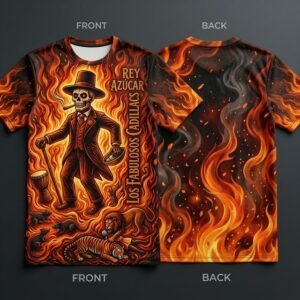 Remera Los Fabulosos Cadillacs – Rey Azúcar - Detalle
