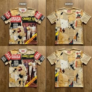 Remera Serú Girán – La Grasa de las Capitales - Detalle