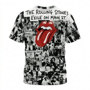 Remera The Rolling Stones – Exile on Main St. - Detalle