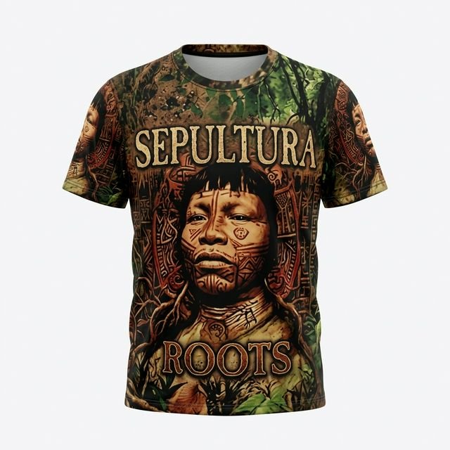 Remera Sepultura – Roots