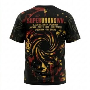 Remera Soundgarden – Superunknown - Detalle