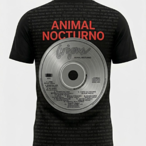 Remera Ricardo Arjona – Animal Nocturno - Detalle