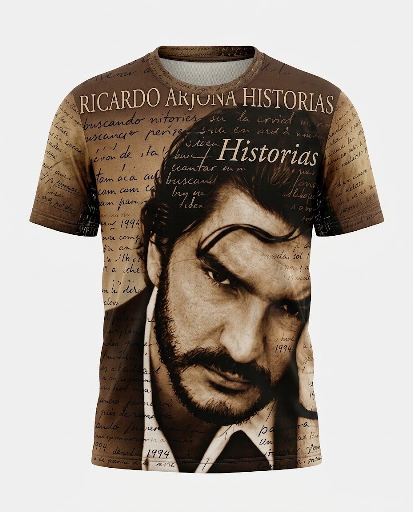 Remera Ricardo Arjona – Historias