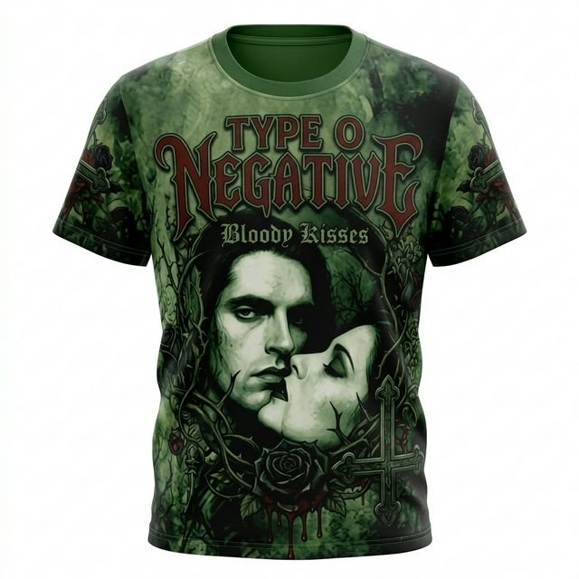 Remera Type O Negative – Bloody Kisses