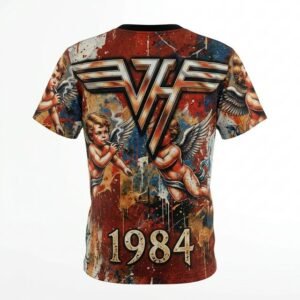 Remera Van Halen – 1984 - Detalle