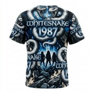 Remera Whitesnake – 1987 - Detalle