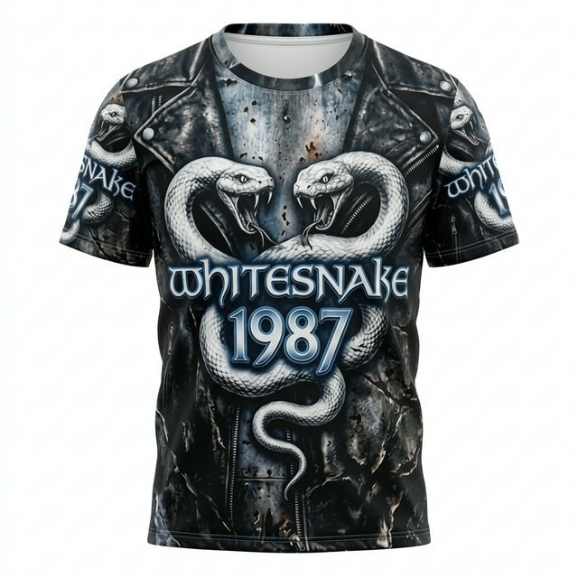 Remera Whitesnake – 1987