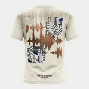 Remera Ricky Martin – Sound Loaded - Detalle