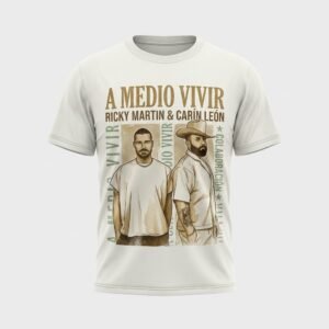 Remera Ricky Martin - A Medio Vivir