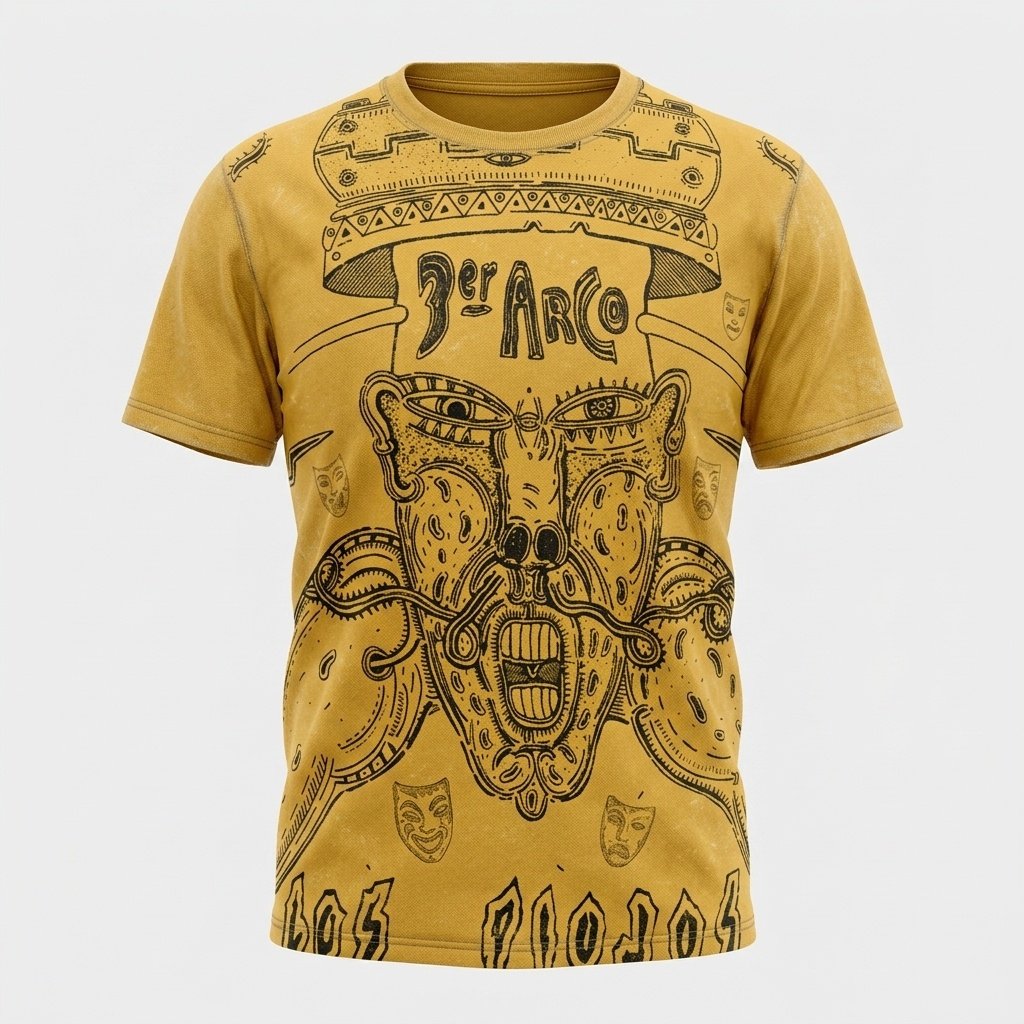 Remera Los Piojos – Tercer Arco