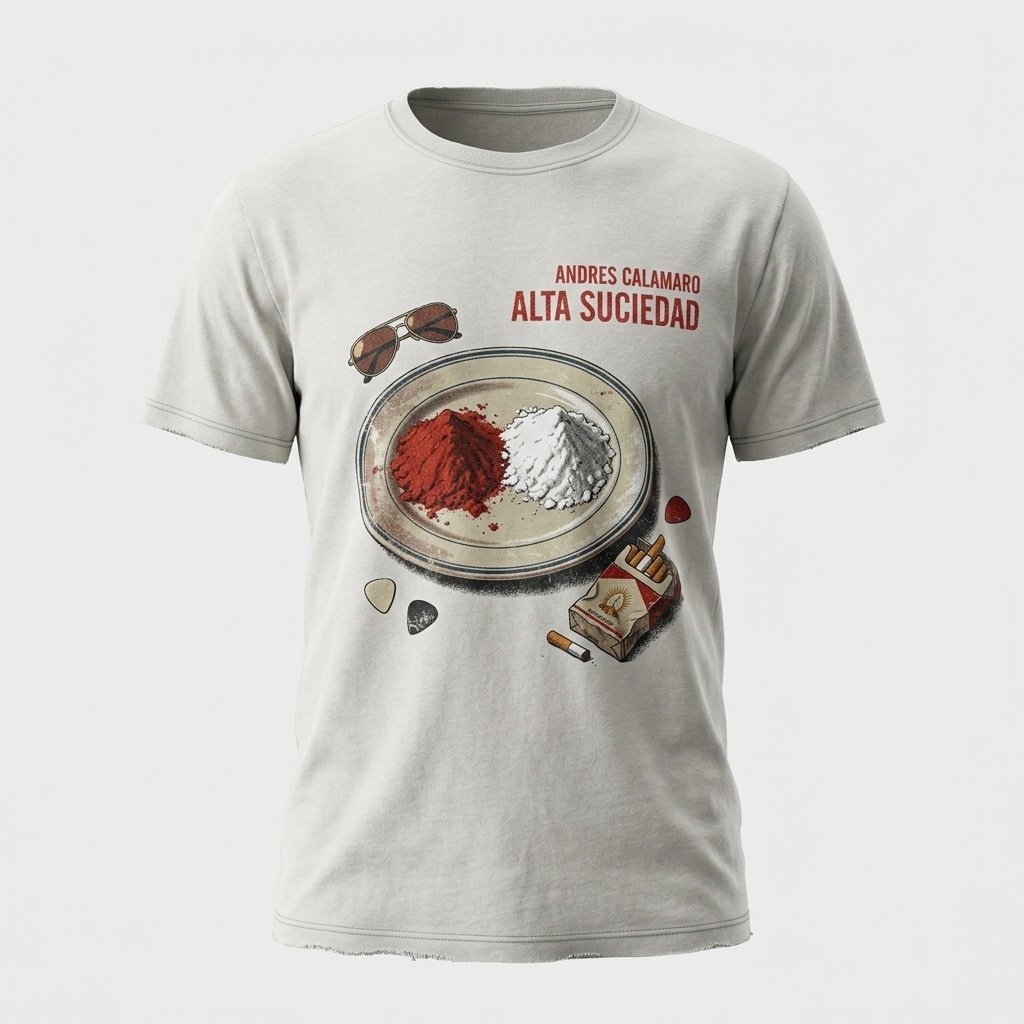 Remera Andres Calamaro – Alta Suciedad