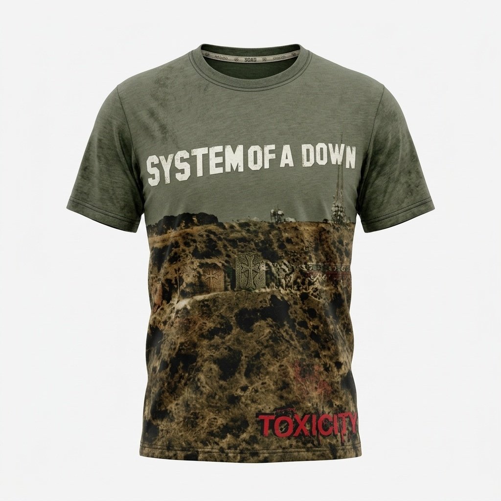 Remera System of a Down – Toxicity