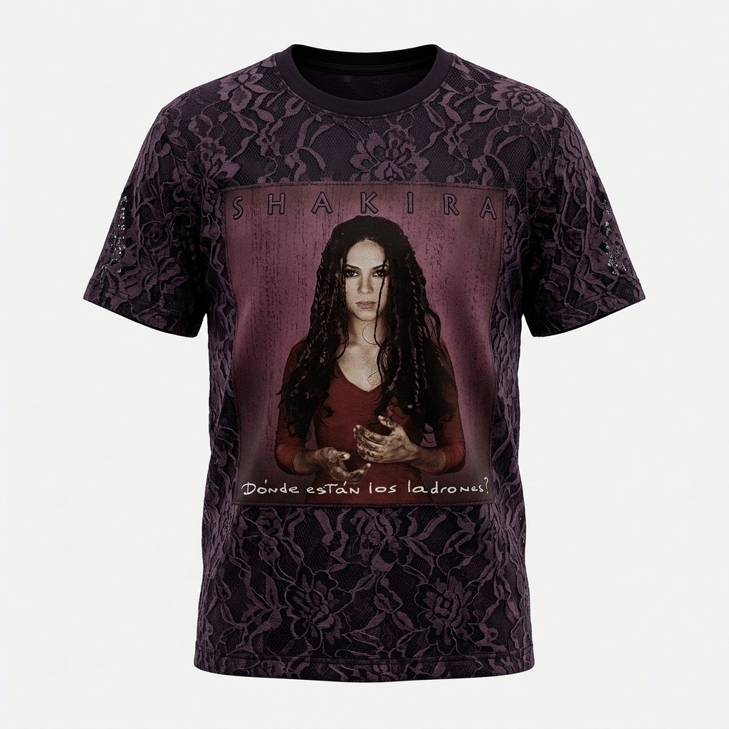 Remera Shakira – Dónde están los ladrones