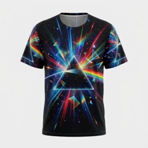 Remera Pink Floyd – The Dark Side of the Moon - Detalle