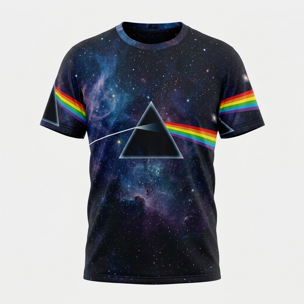 Remera Pink Floyd – The Dark Side of the Moon