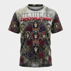 Remera Guns N Roses - Appetite for Destruction