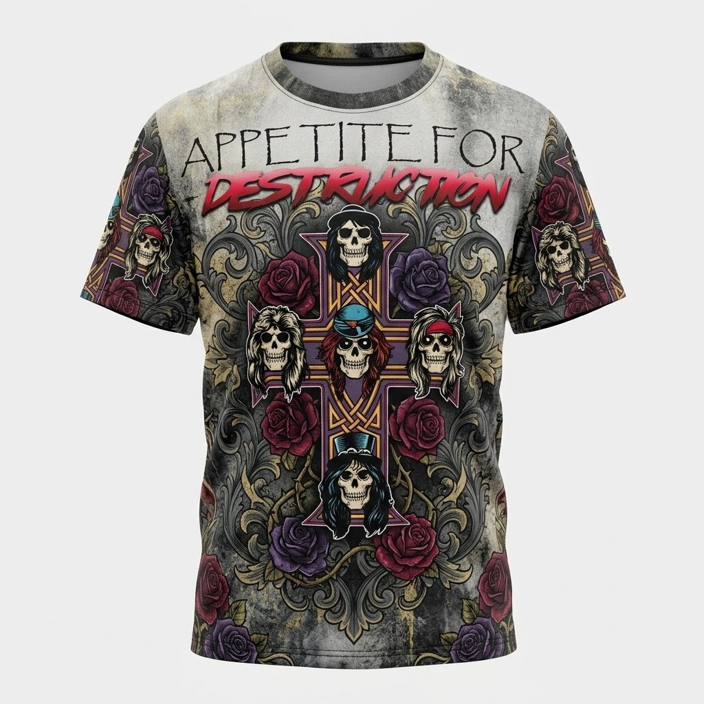 Remera Guns N Roses – Appetite for Destruction