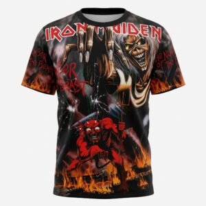 Remera Iron Maiden - The Number of the Beast