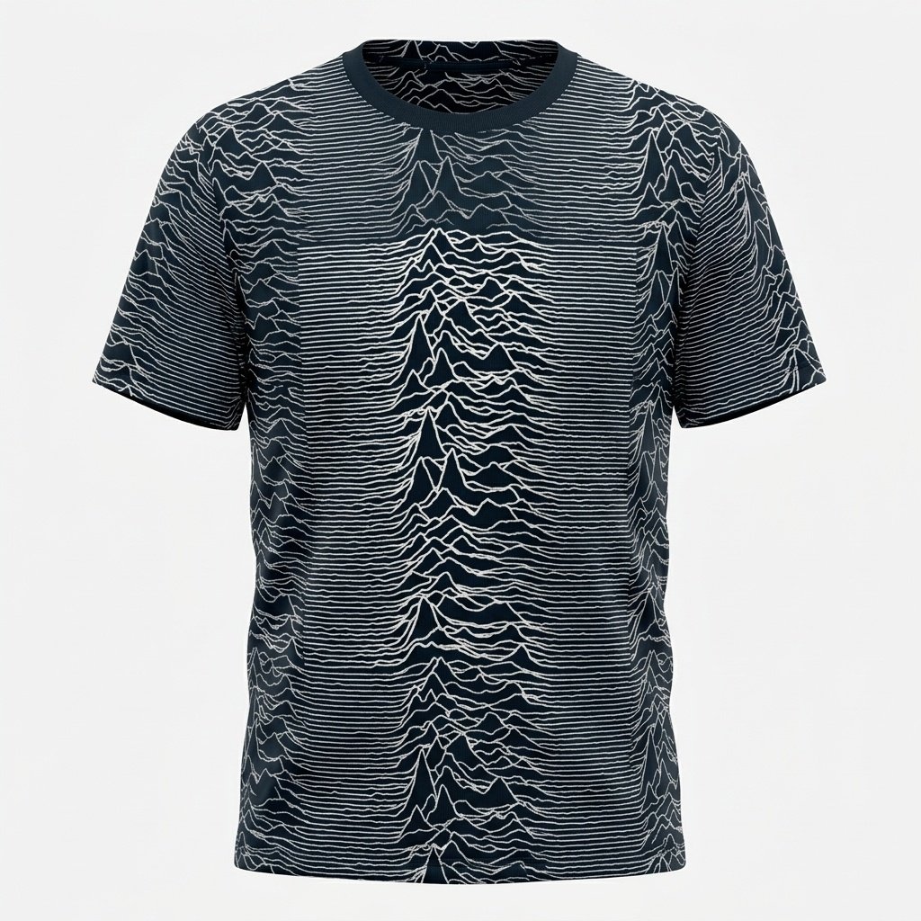 Remera Joy Division – Unknown Pleasures