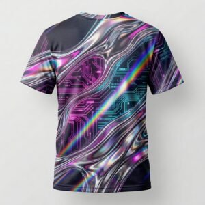 Remera Daft Punk – Discovery High-End - Detalle