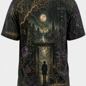 Remera Invisible – El jardin de los presentes - Detalle